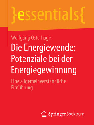 cover image of Die Energiewende
